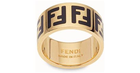 fendi ff ring gold|Fendi ring size guide.